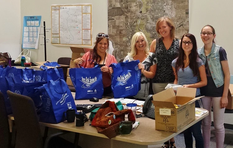 Kelsey Armstrong of Lethbridge won funding for her project - Storm Drain Survival Kits - through the Caring for Our Watersheds Youth Contest.