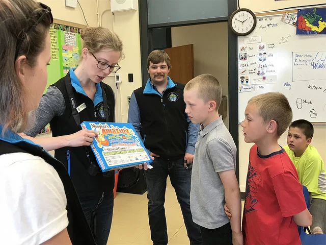 Students will learn even more about where they live by playing Moopher's Amazing Journey to the Sea - a game developed by the Partners FOR the Saskatchewan River Basin.