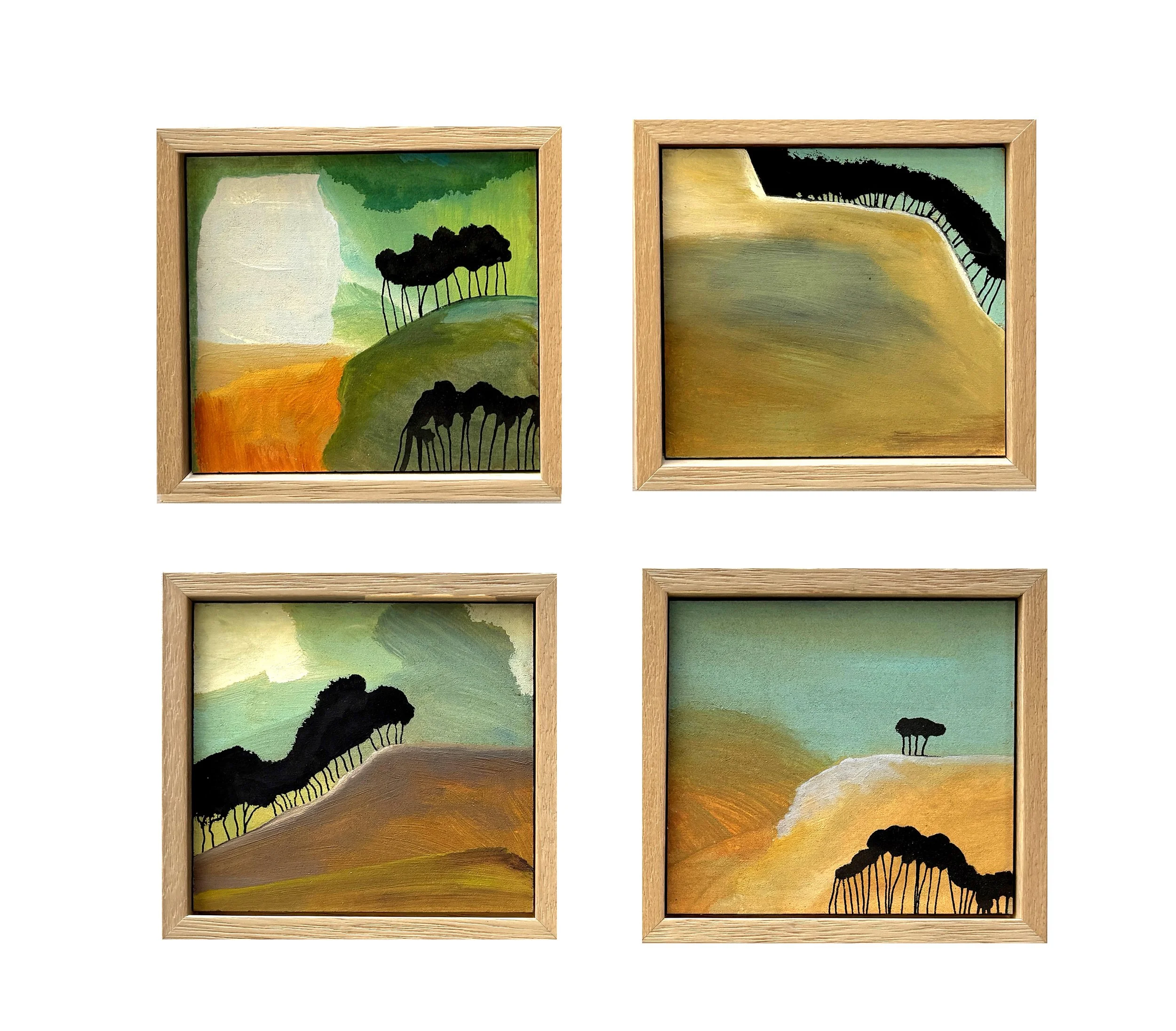 Untitled 1 to 4 (Windbreaks)