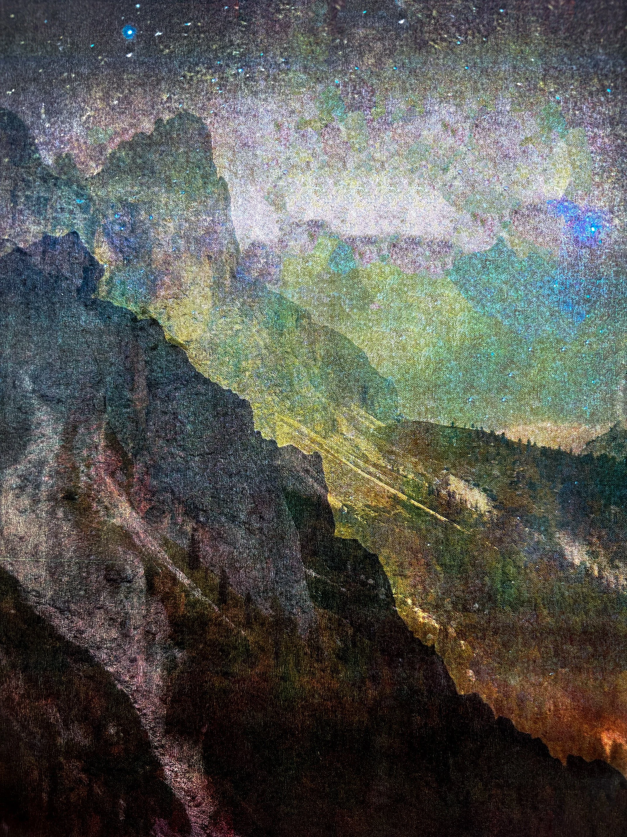  Unique Print on Brushed Metal  21 × 29 cm  $ 300  Photography Credit: Nico Oxley 