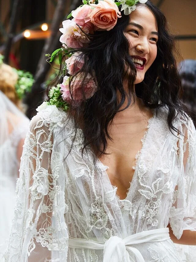 Marchesa bridal Spring 2020 (1st Assistant)