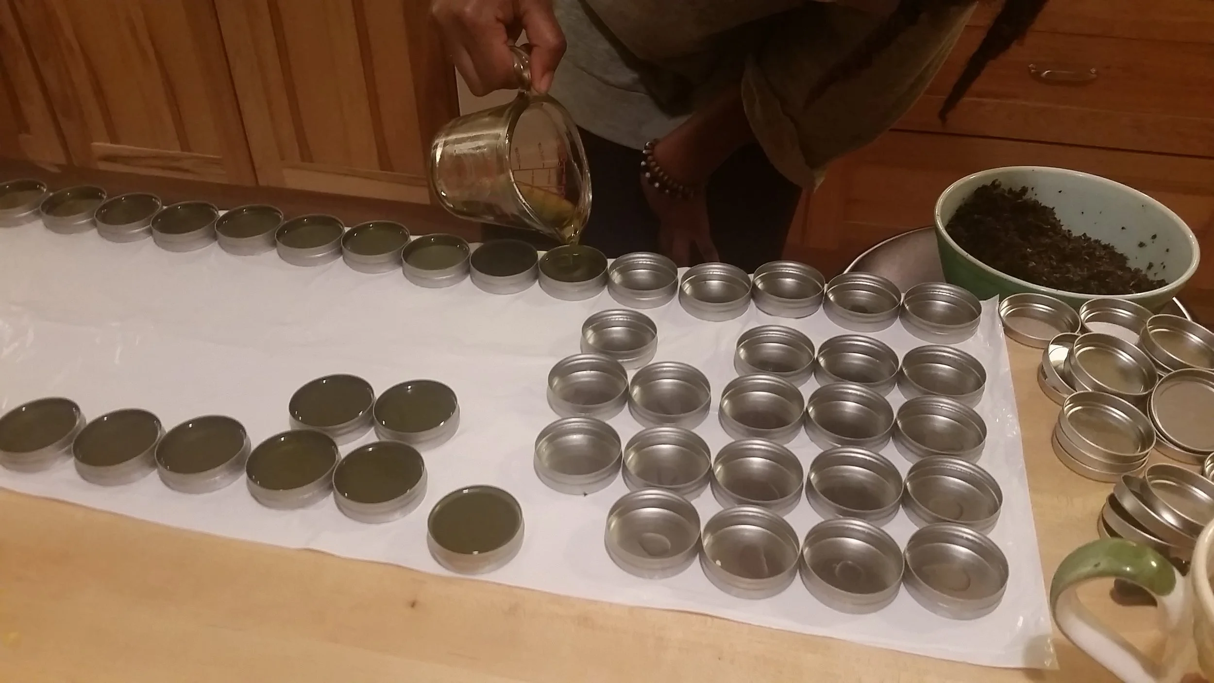 practicing sacred reciprocity, creating herbal remedies