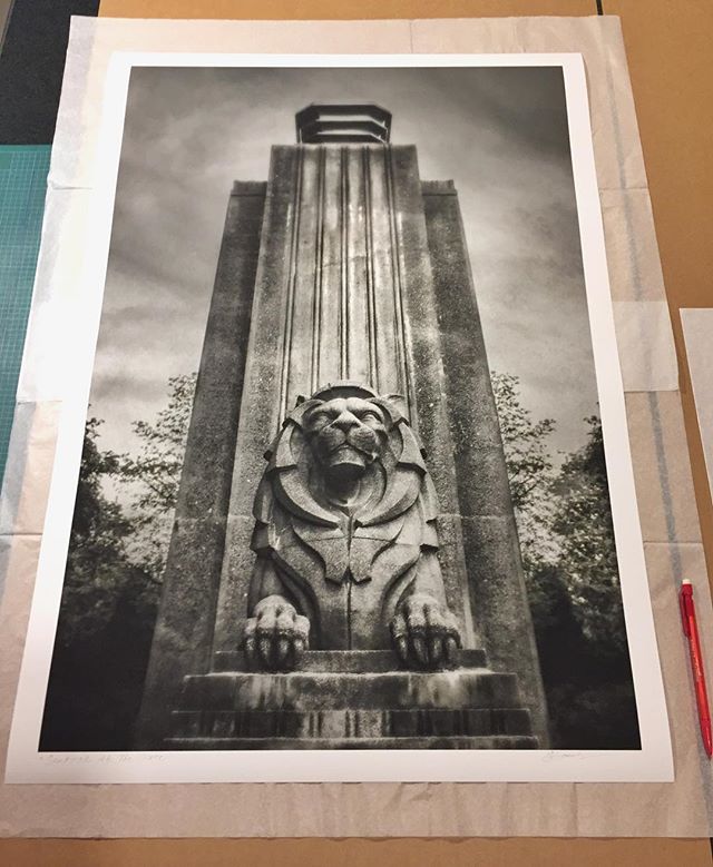 A giant 20&rdquo; x 30&rdquo; print of my image &ldquo;Sentinel At The Gate&rdquo; winging its way to a lovely customer on Vancouver Island today. Thanks to #triceraimaging in Vancouver for another great print job and to my customer for seeking this 