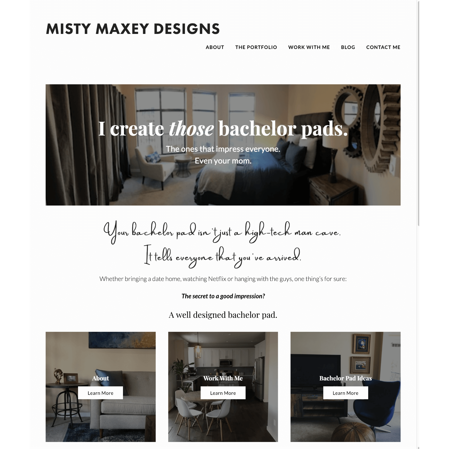 Mistys website