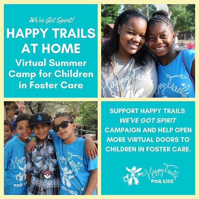 Our first session of virtual camp is tomorrow! So excited to see our campers!! With your support, we hope to continue to open our virtual doors to more children in foster care. Please consider donating by clicking the link in our bio or by using the 