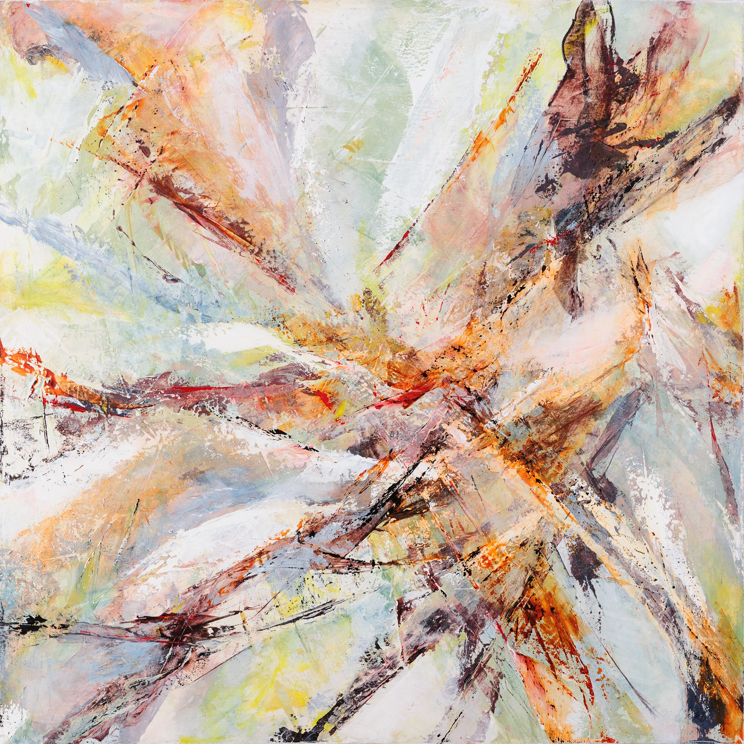 Composition 374 ( 122 x 122 cm | 48 x 48 inches)