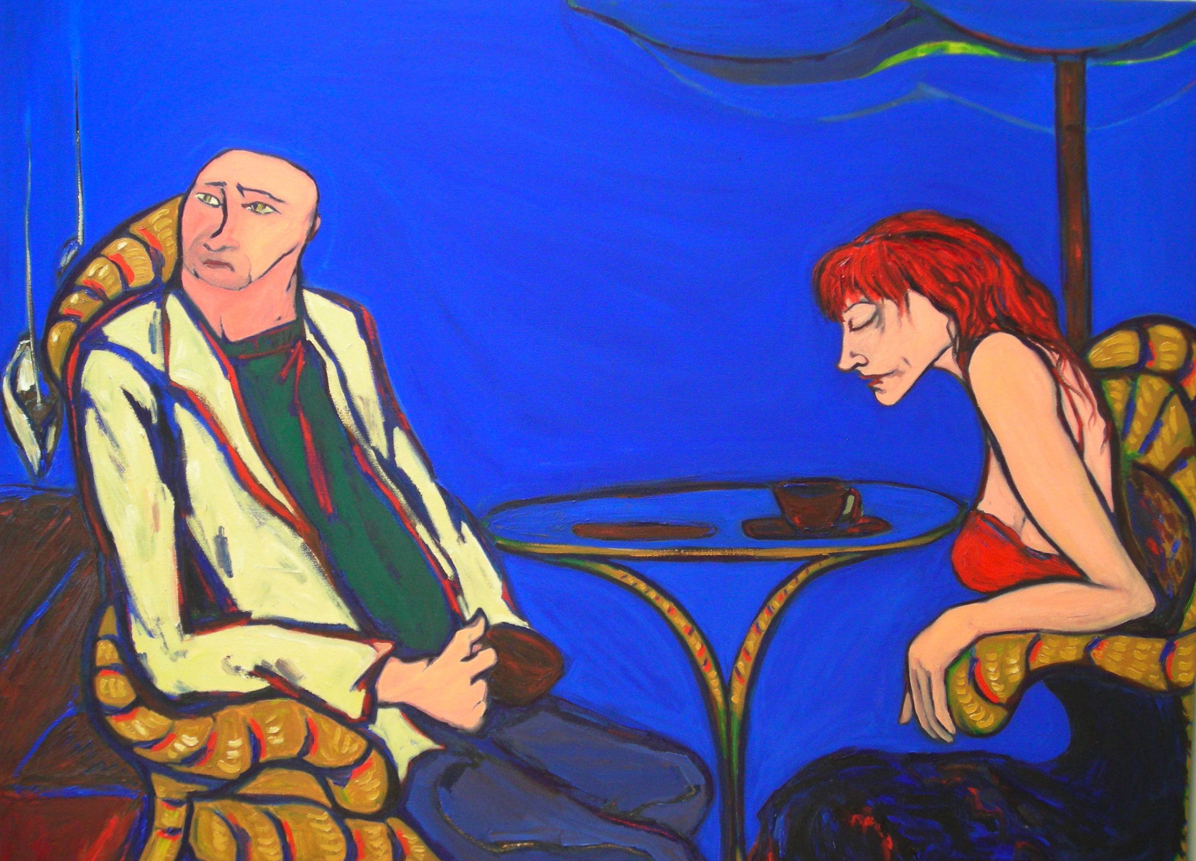 Harbor oil on canvas 60' x 72" 2006