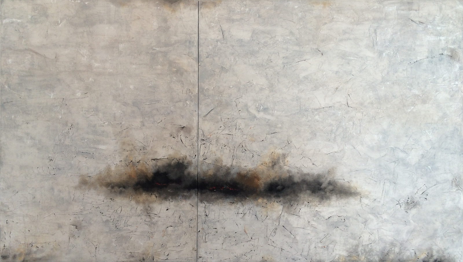 Full Life Story #1 , o-w, 48 x 84, 2015