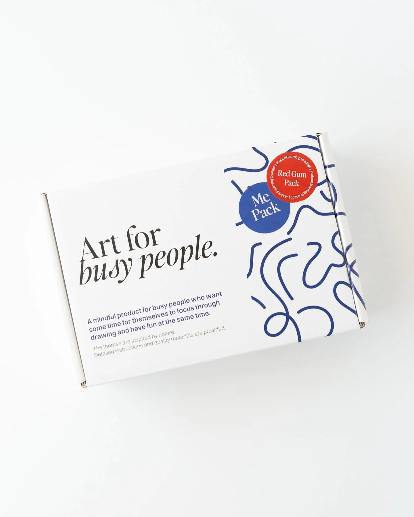 Introducing our newest pop up guest @artforbusypeople 
Realising there was a need for an art-based product to promote wellbeing for busy individuals, Denise set about designing and making these art packs. All her experience as a visual art teacher,
