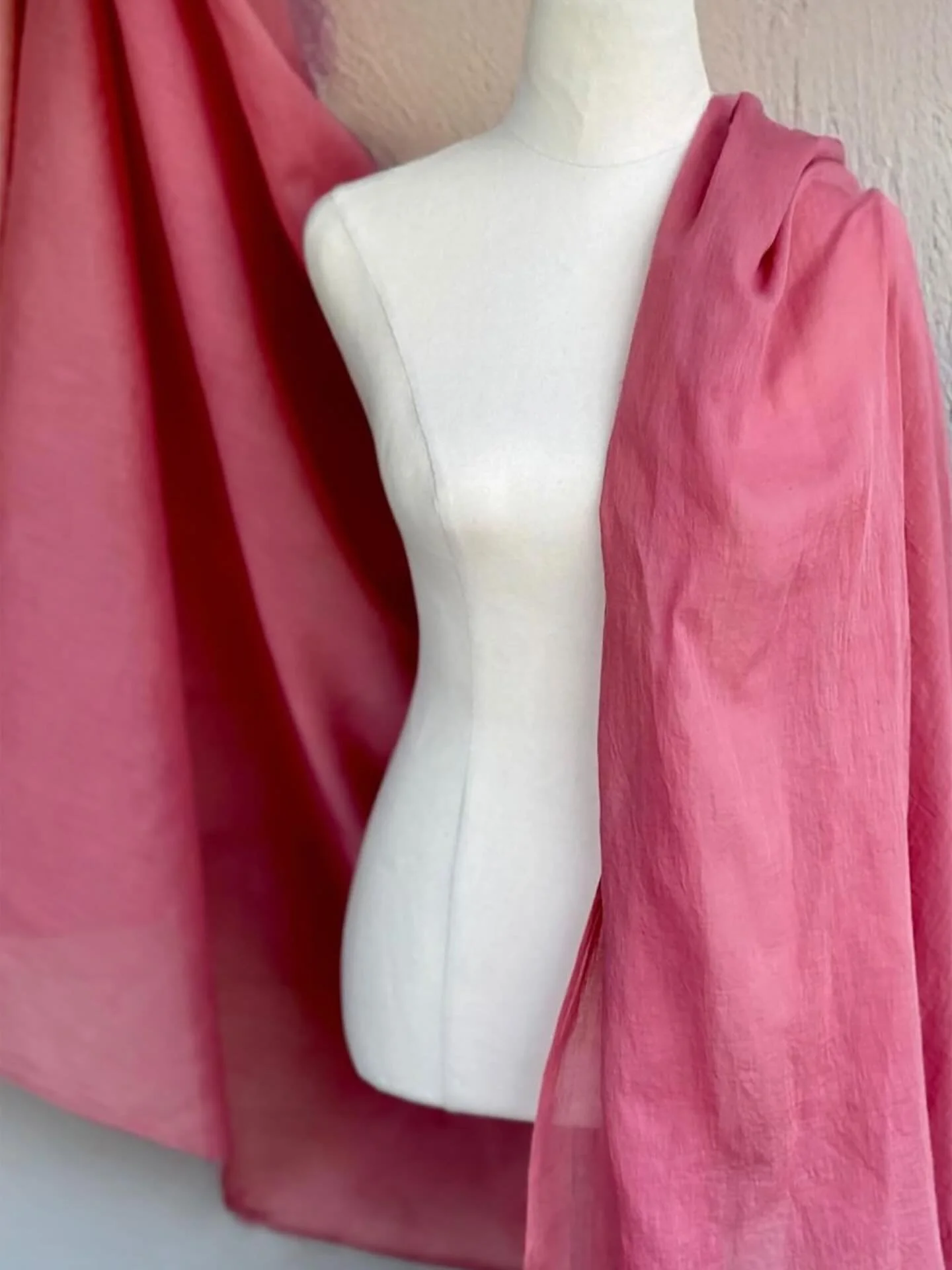 Beautiful shawls in store from @pksews.andweaves - this one is hand-dyed, and we have a range of colours. Plus we also have some DIY knitting packs which make a great gift too!