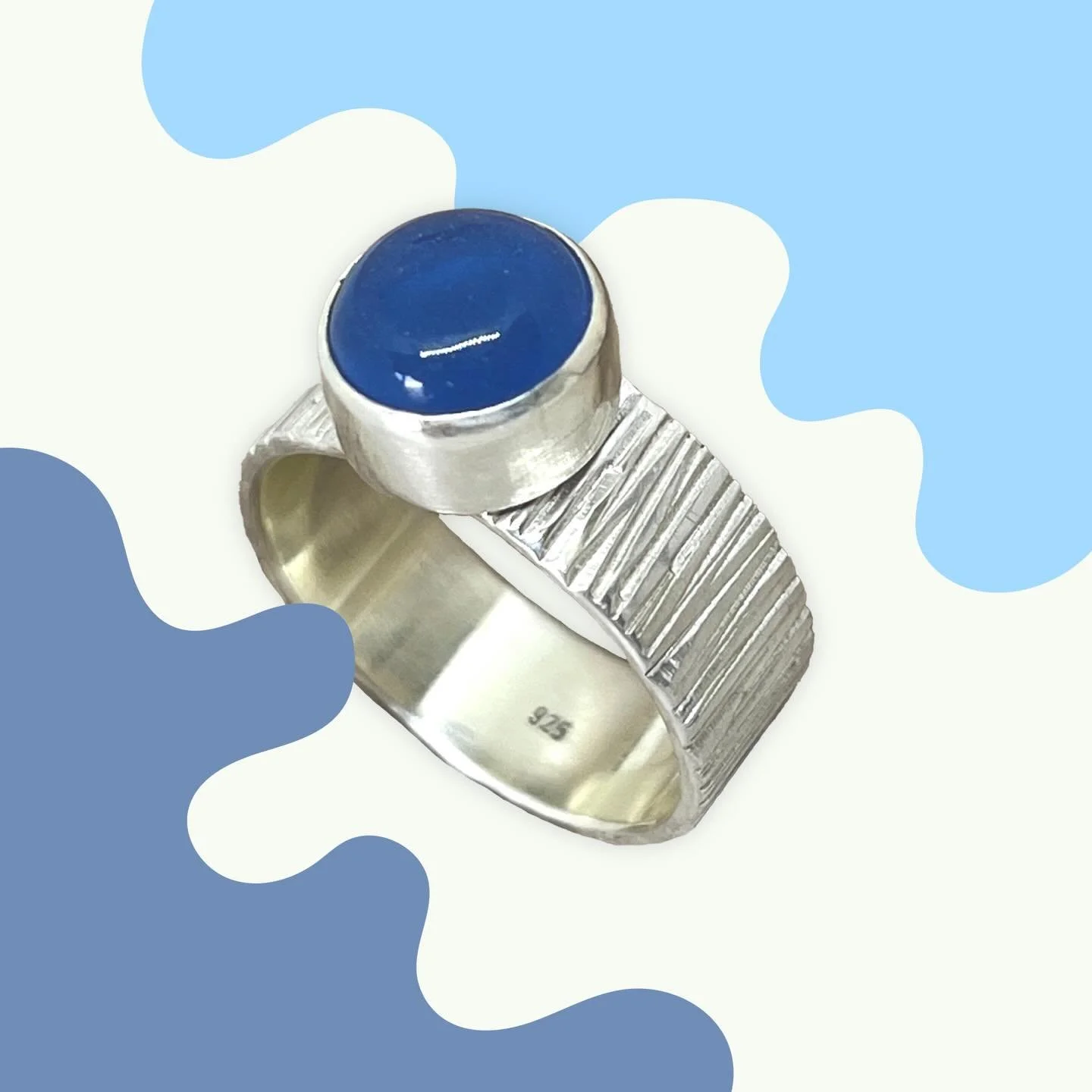 Two updates! 
1. We have this gorgeous chalcedony ring in store by Mel of @meitsje.design 
2. &hellip;but Mel is going to be taking a break from GUILD to focus on other projects. Her final shift in store will be Friday 5 June, so be sure to pop in on