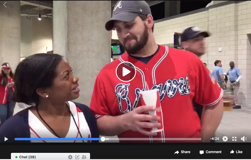 "We're wrapping things up at SunTrust Park. Details on the way!" - Atlanta Braves News Now Facebook