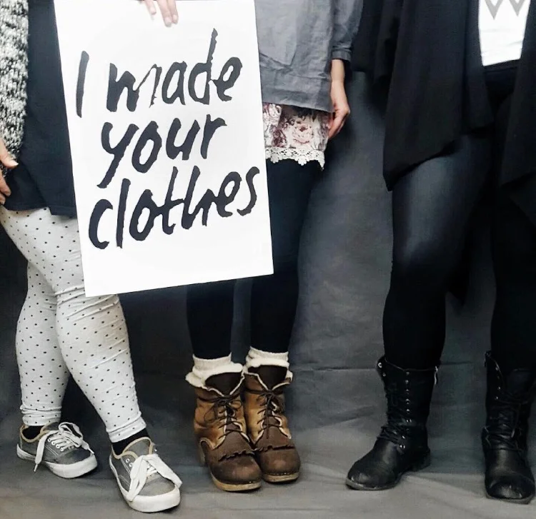 #WHOMADEMYCLOTHES
