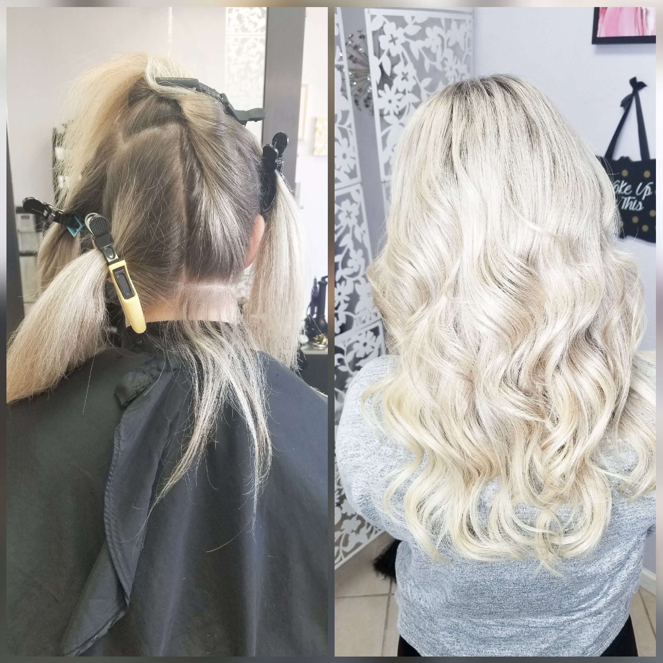 Full Highlight with Hair Extensions by Kaite