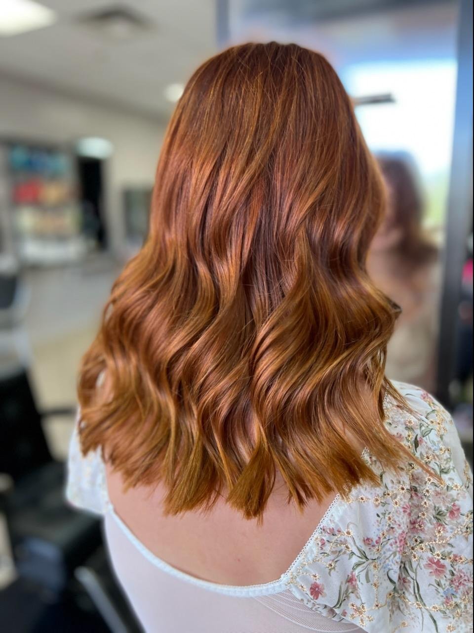 Red Bonfire Hair Color