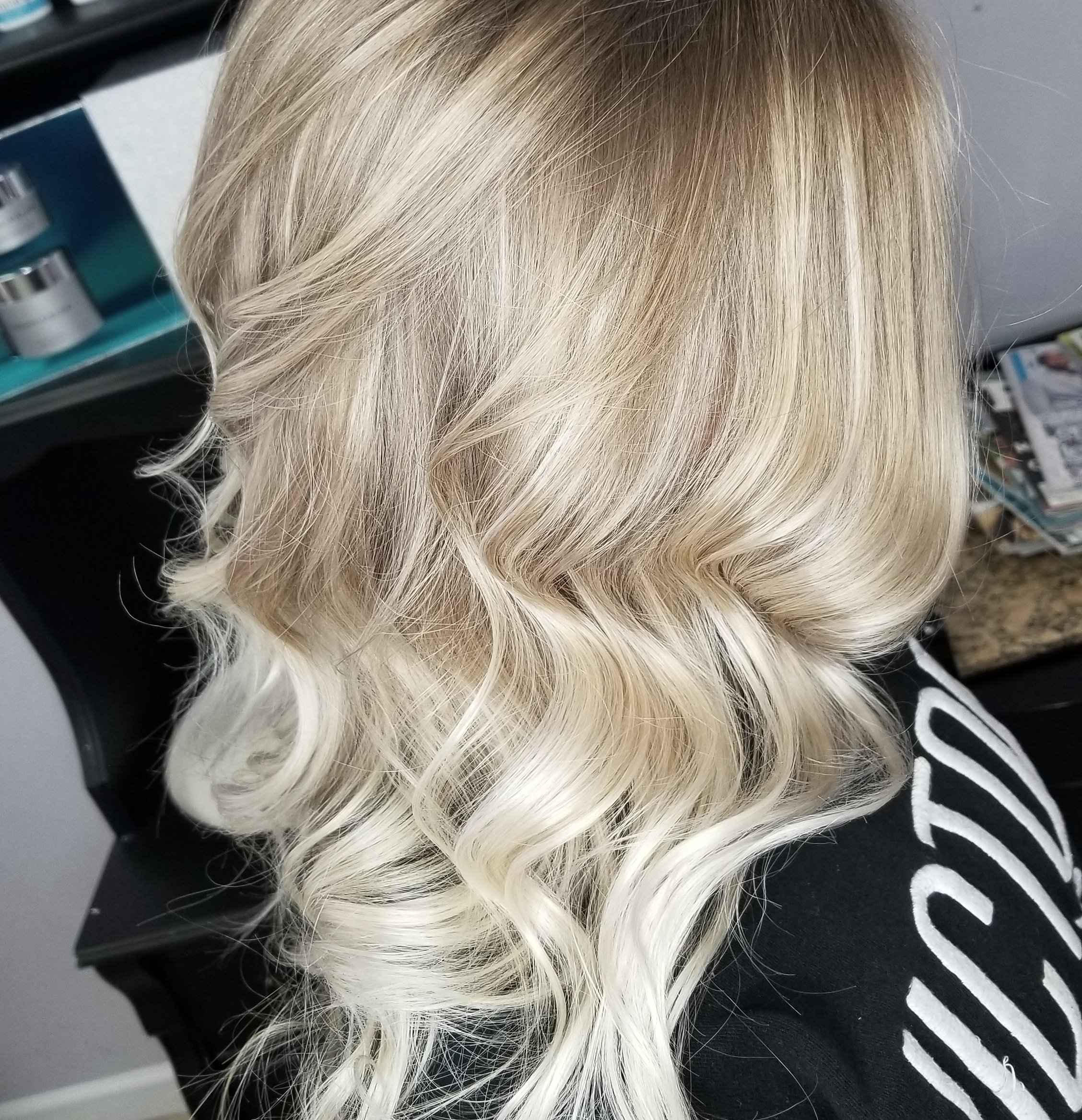 Bright Blonde Balayage