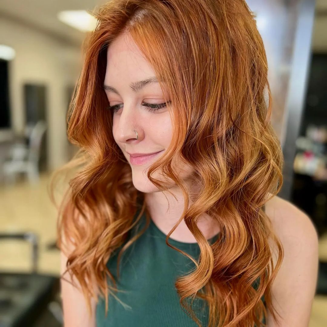 Copper Red Haircolor