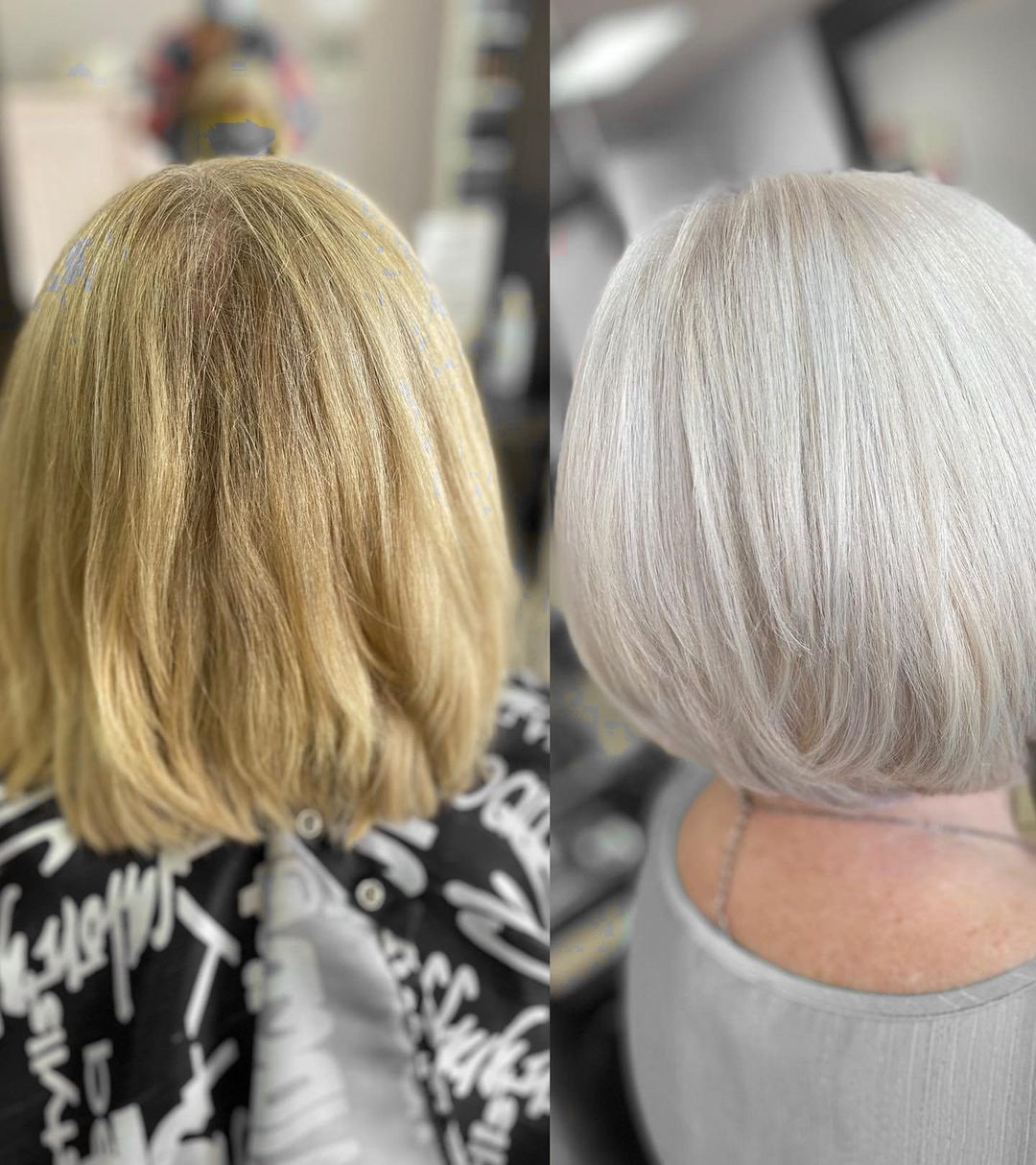 Blonde to Silver