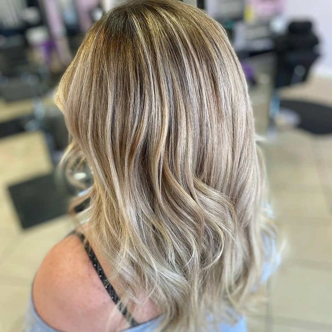 Blended Blonde Highlghts