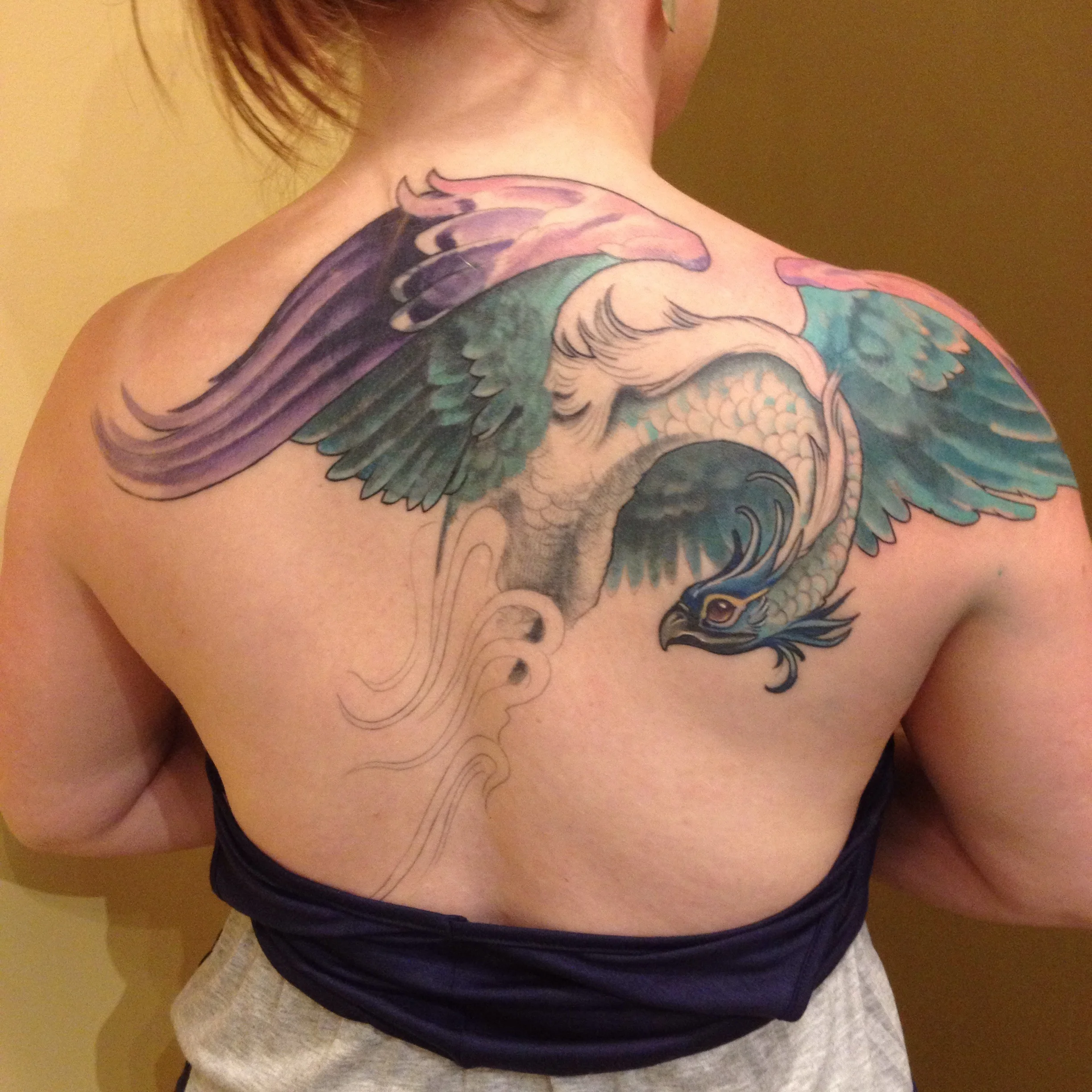 Cover up in progress