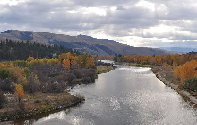 The Bitterroot along the Nez Perce National Historic Trail, near Lolo, Montana. US Forest Service photo, by Roger Peterson