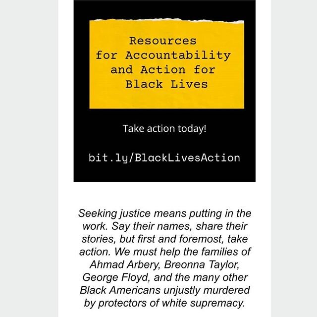 Link in Bio. 
If you are taking today as a day of reflection, let it also be a day of action. Here is an ongoing list of actions, place to donate, people to call. ☎️🎉💰
Also I urge you to continue to share the news and the actions. This is says Blac