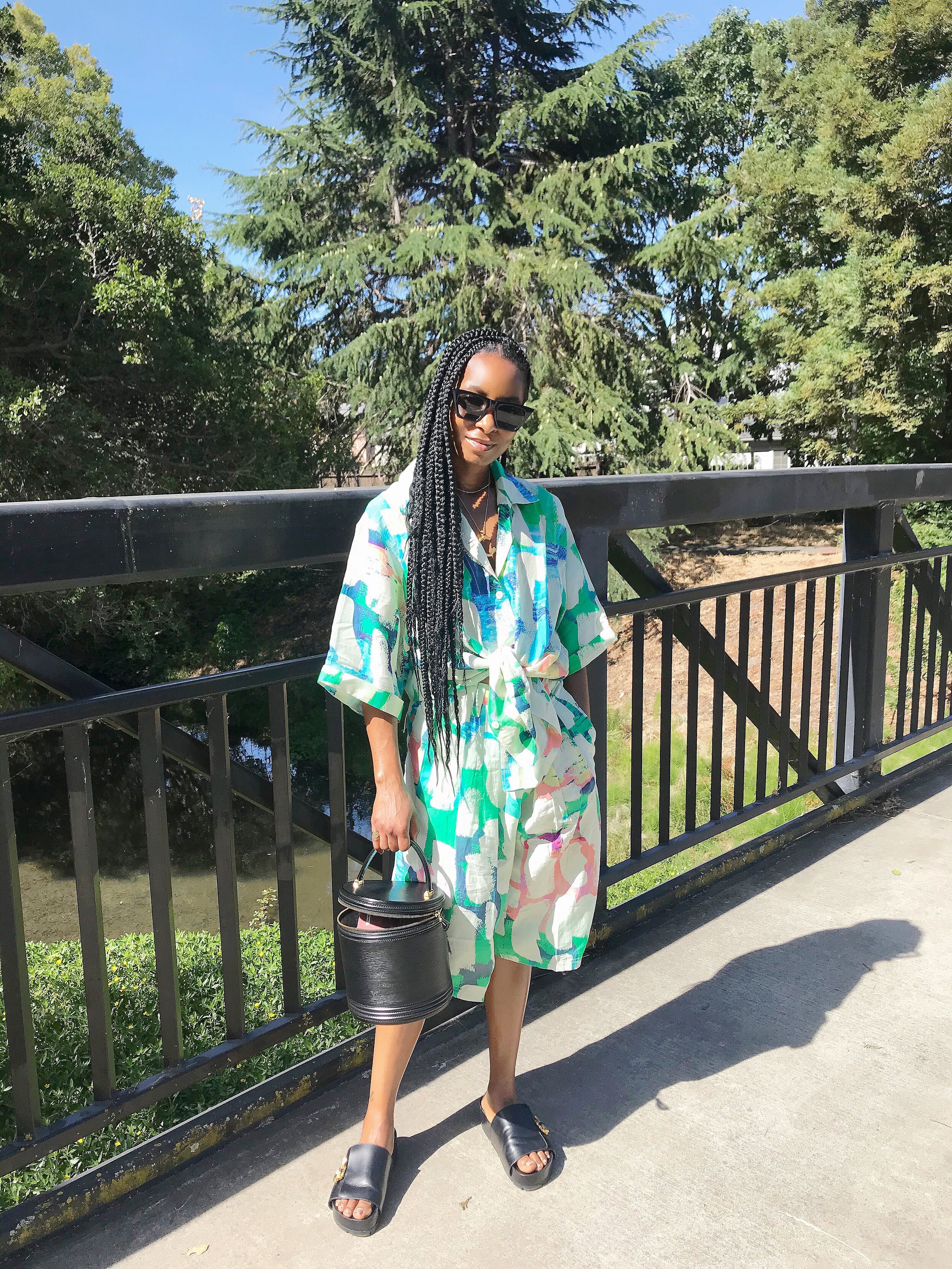 h and m studio dress