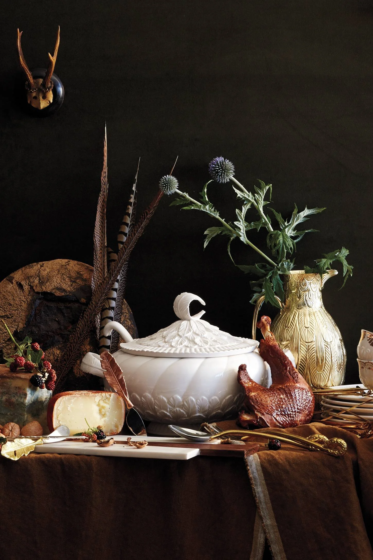 Feathered Tureen