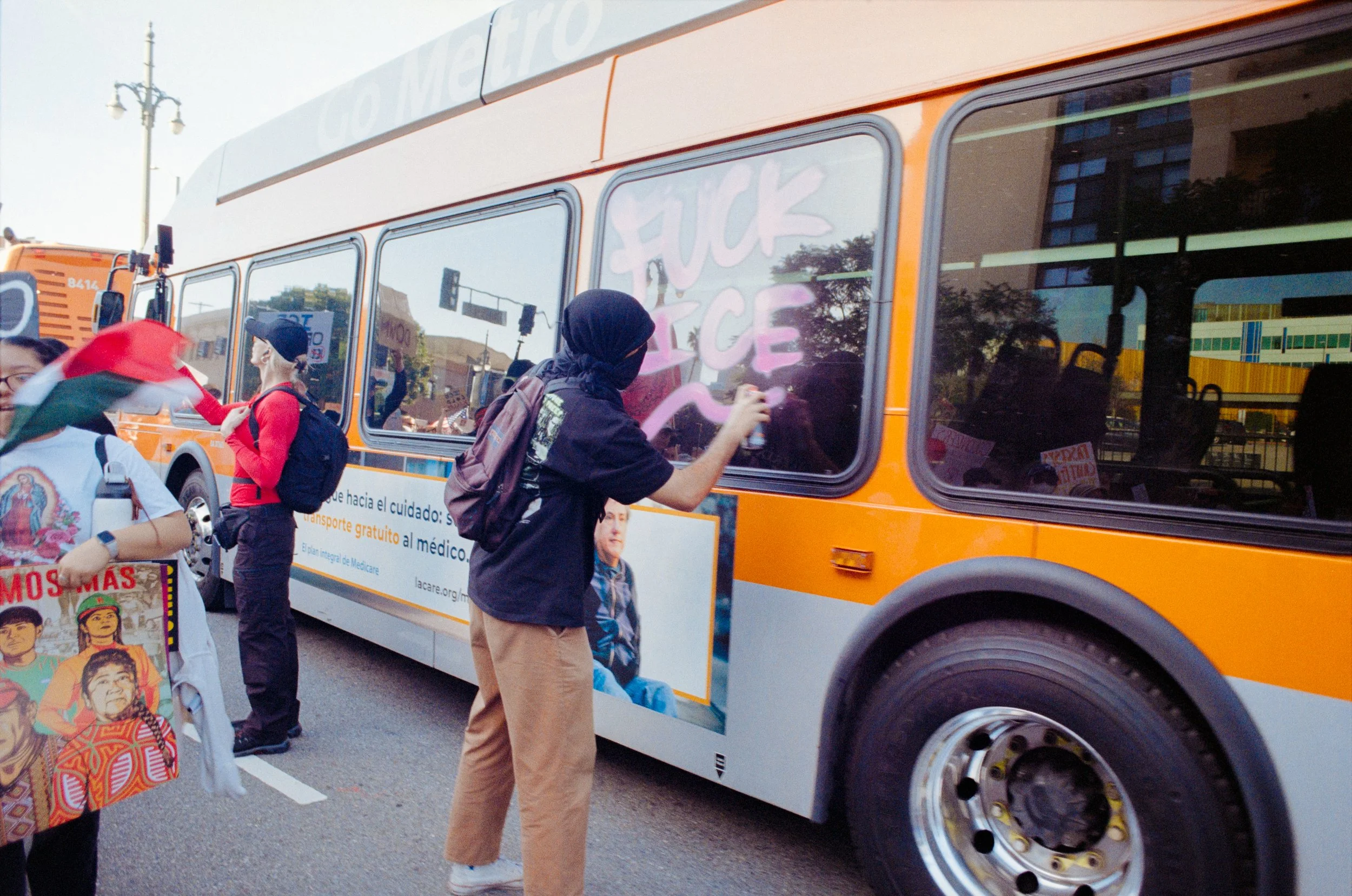 ICE Out Protest - Downtown Los Angeles - 1/30/36
35mm Film