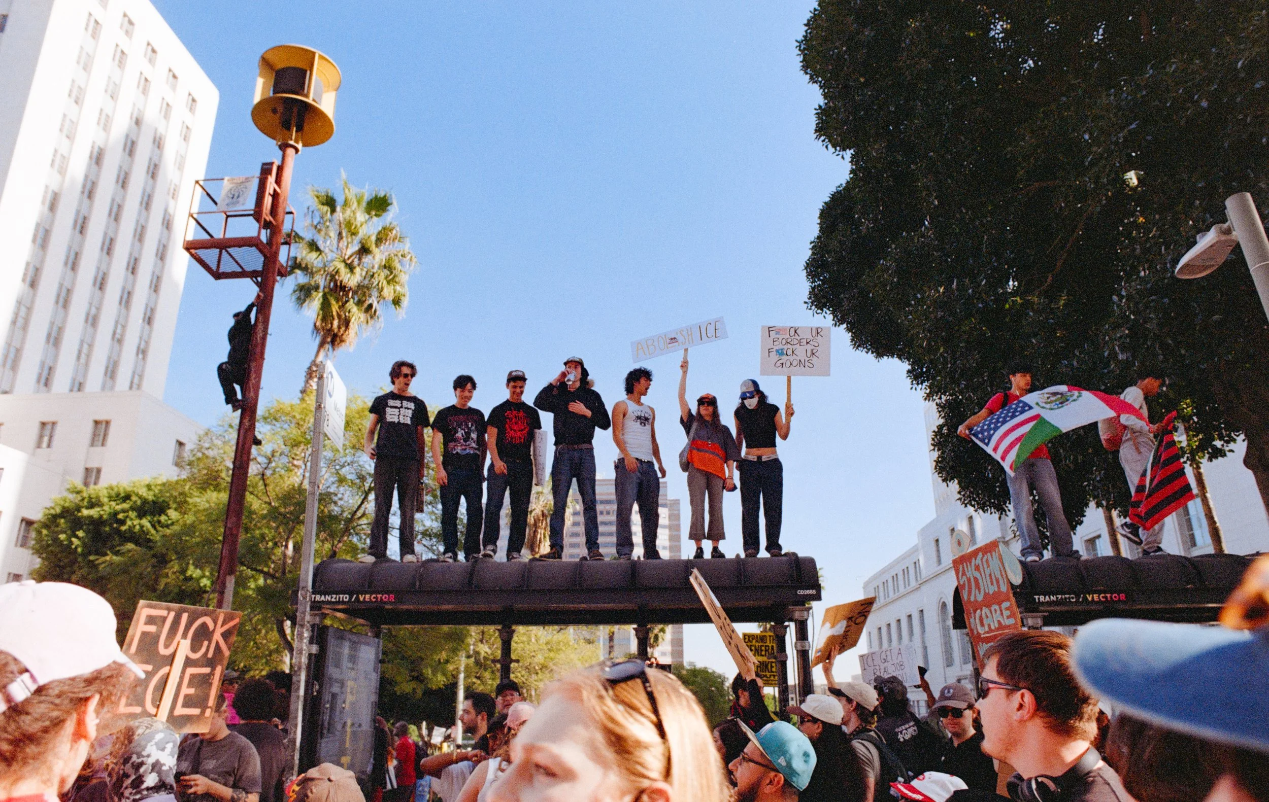 ICE Out Protest - Downtown Los Angeles - 1/30/36
35mm Film