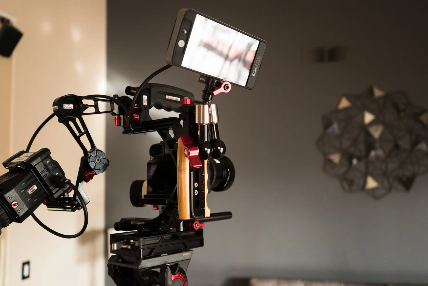 SmallHD 502 on a Zacuto Recoil Rig