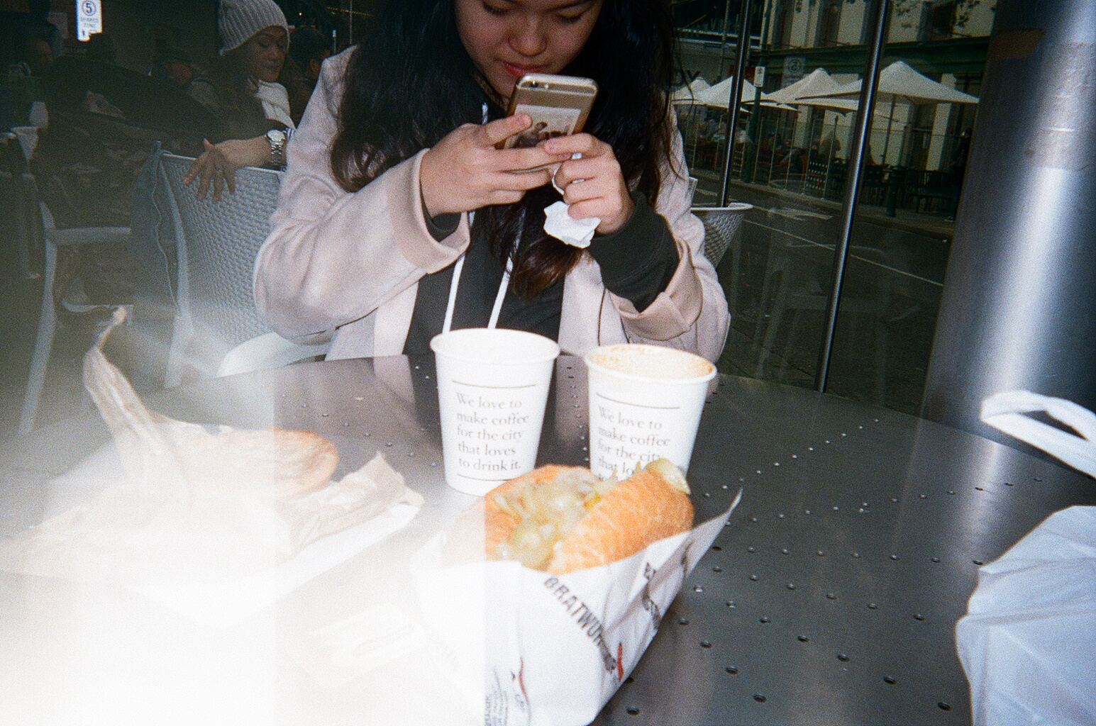 Queen Victoria Market: featuring market lane coffee, bratwurst, and the best pie i've ever had (steak, bacon and cheese, no less)