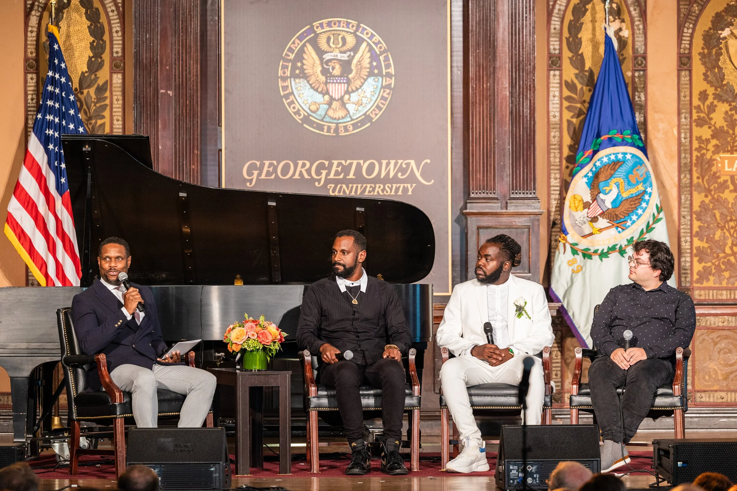 Requiem for the enslaved talk back, Georgetown University 