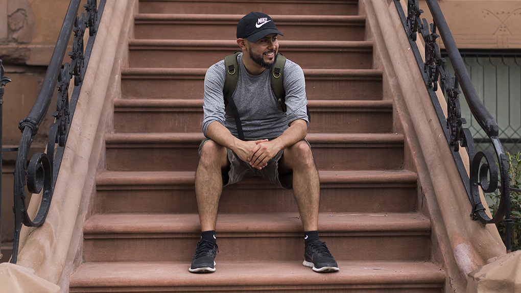 Chilling in Harlem.