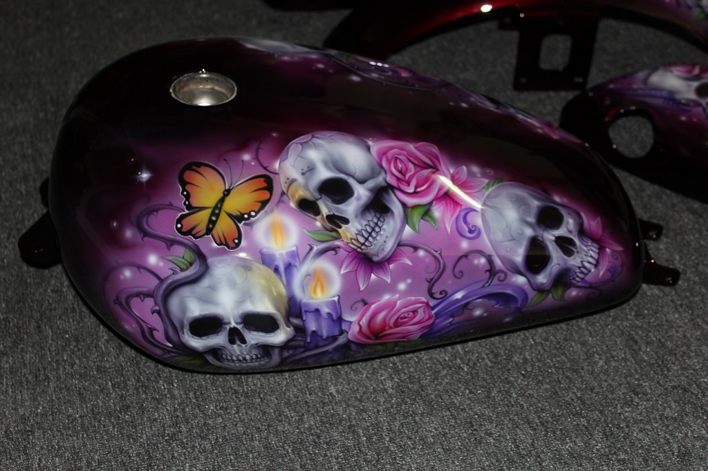 Skulls Flowers & Butterflies 3.JPG