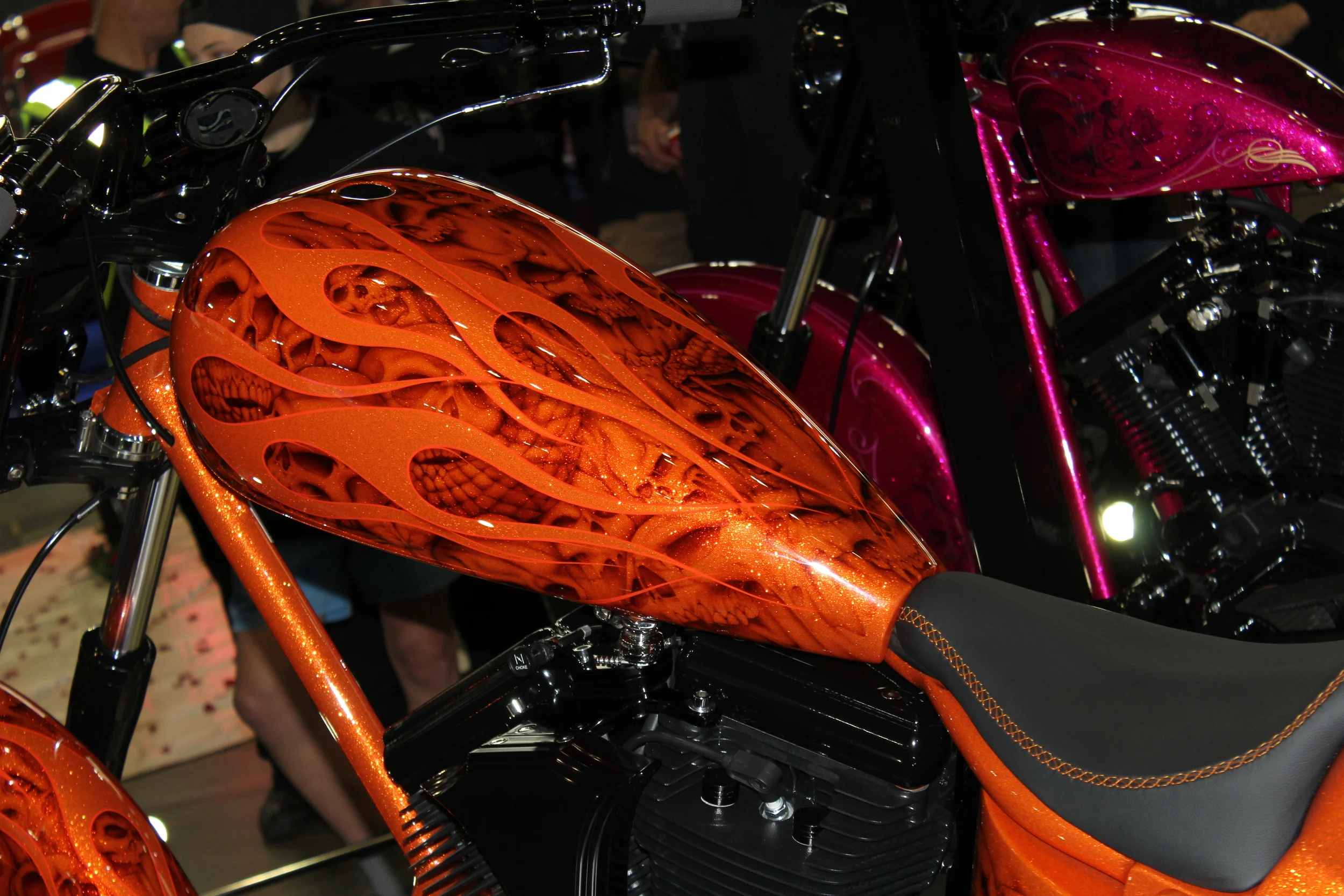 Davies Choppers Orange flake