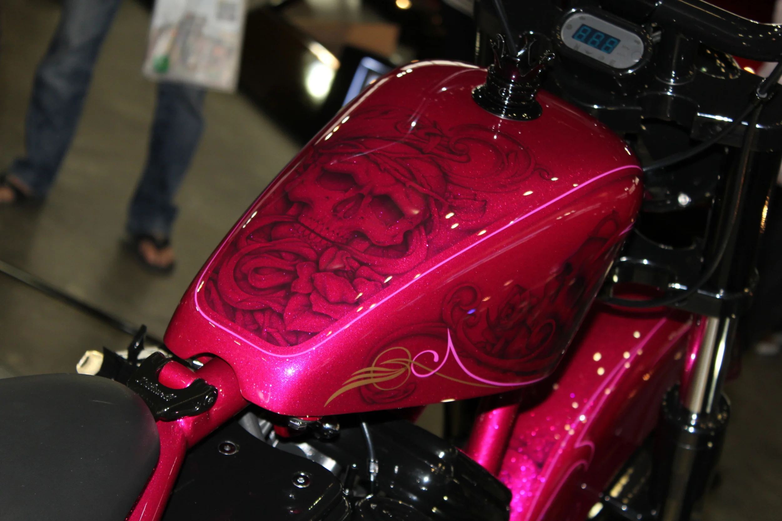 Davies choppers Pink Custom