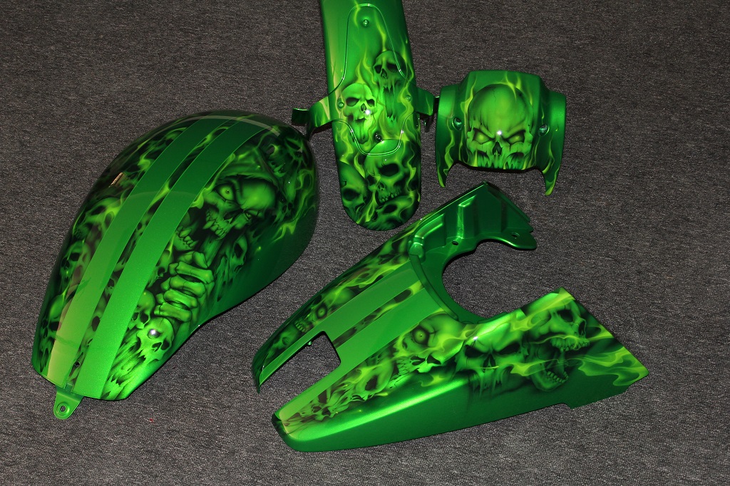 Green Fire VRod