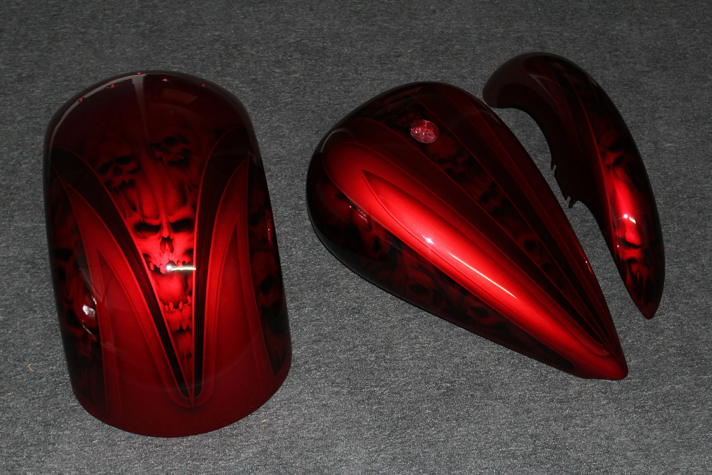 Candy Brandywine and skulls