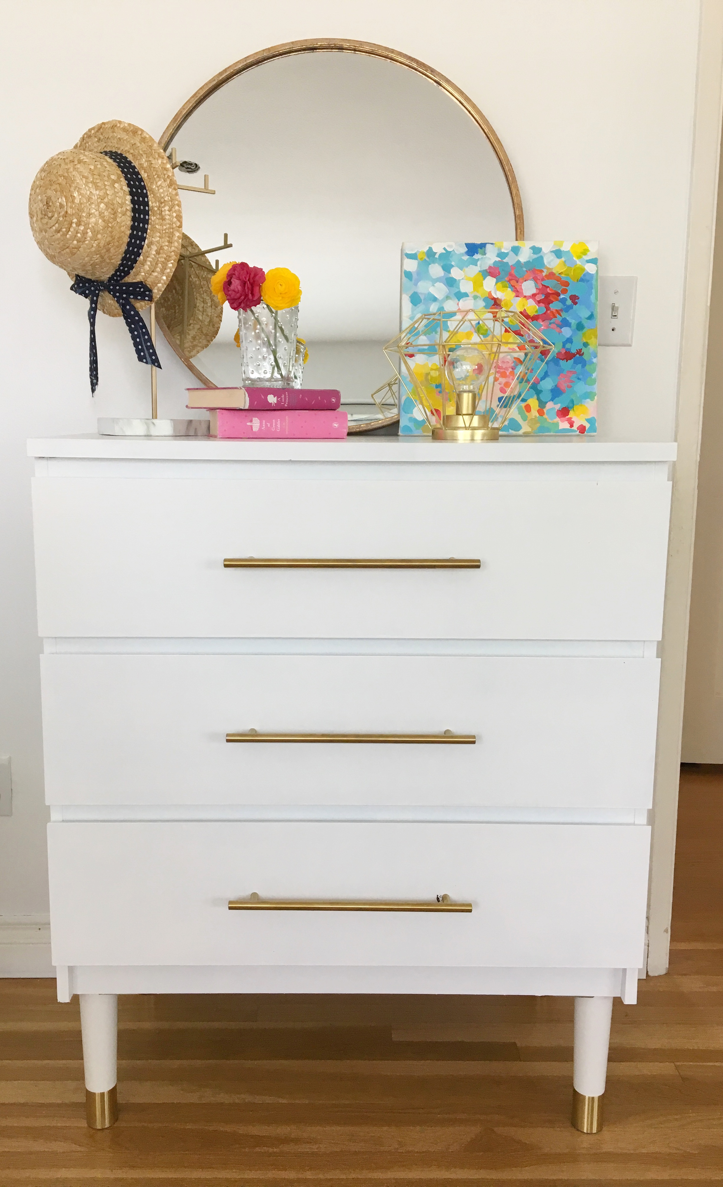 Capri's room Ikea dresser DIY renovation — Life With Lipstick On