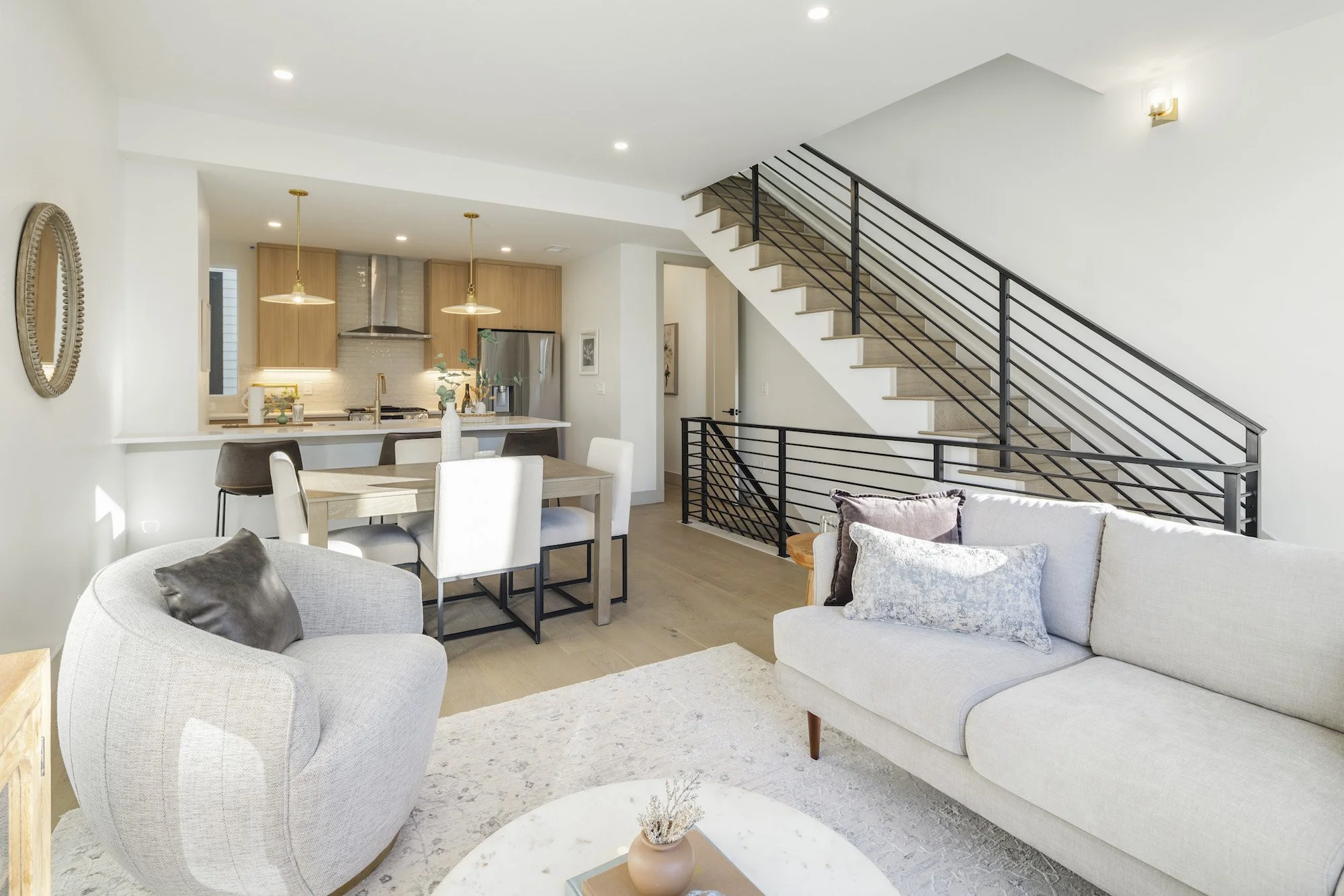 Duplex in Denver.- New Construction