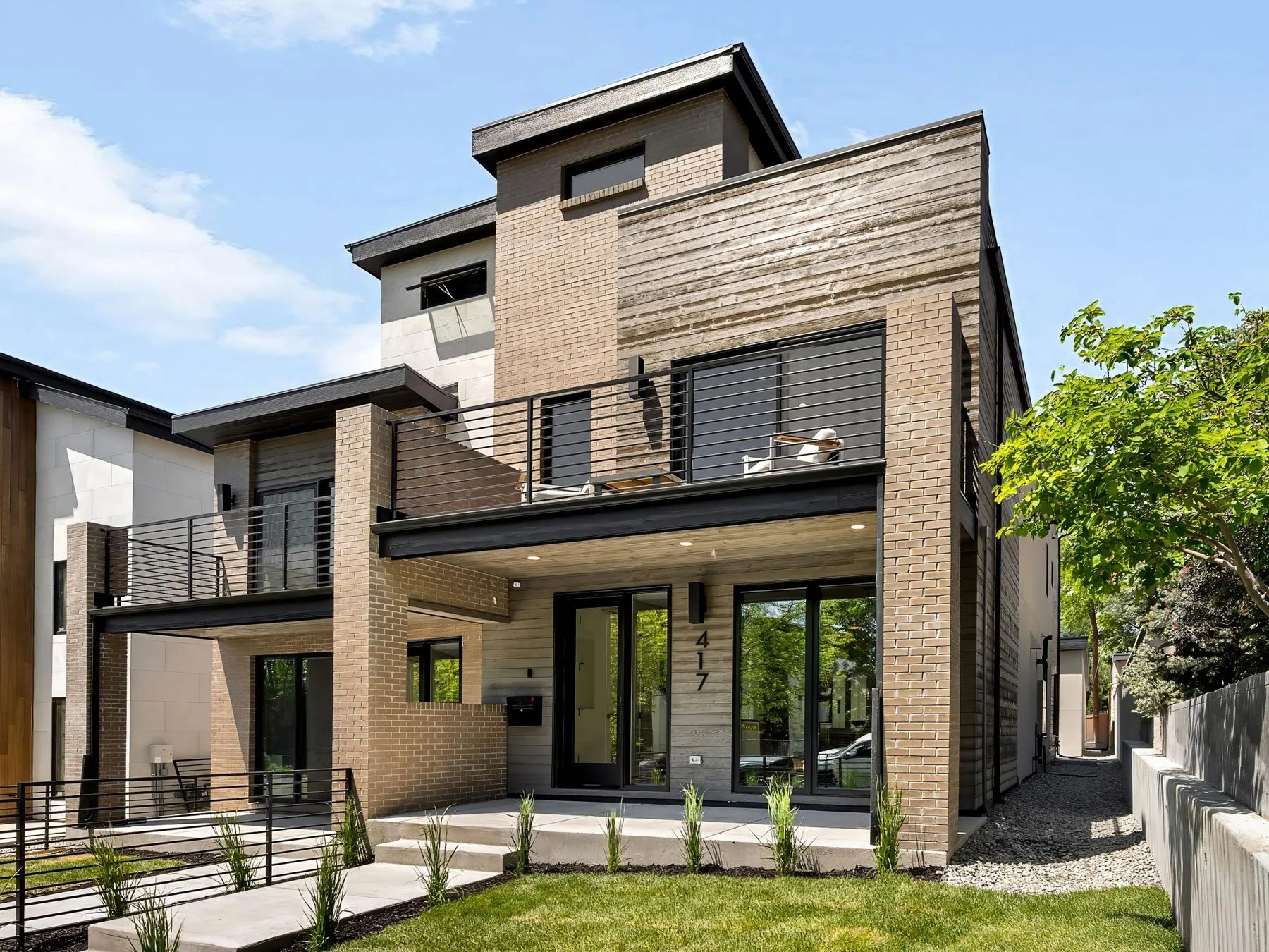 Modern Duplex - Denver Home Builder