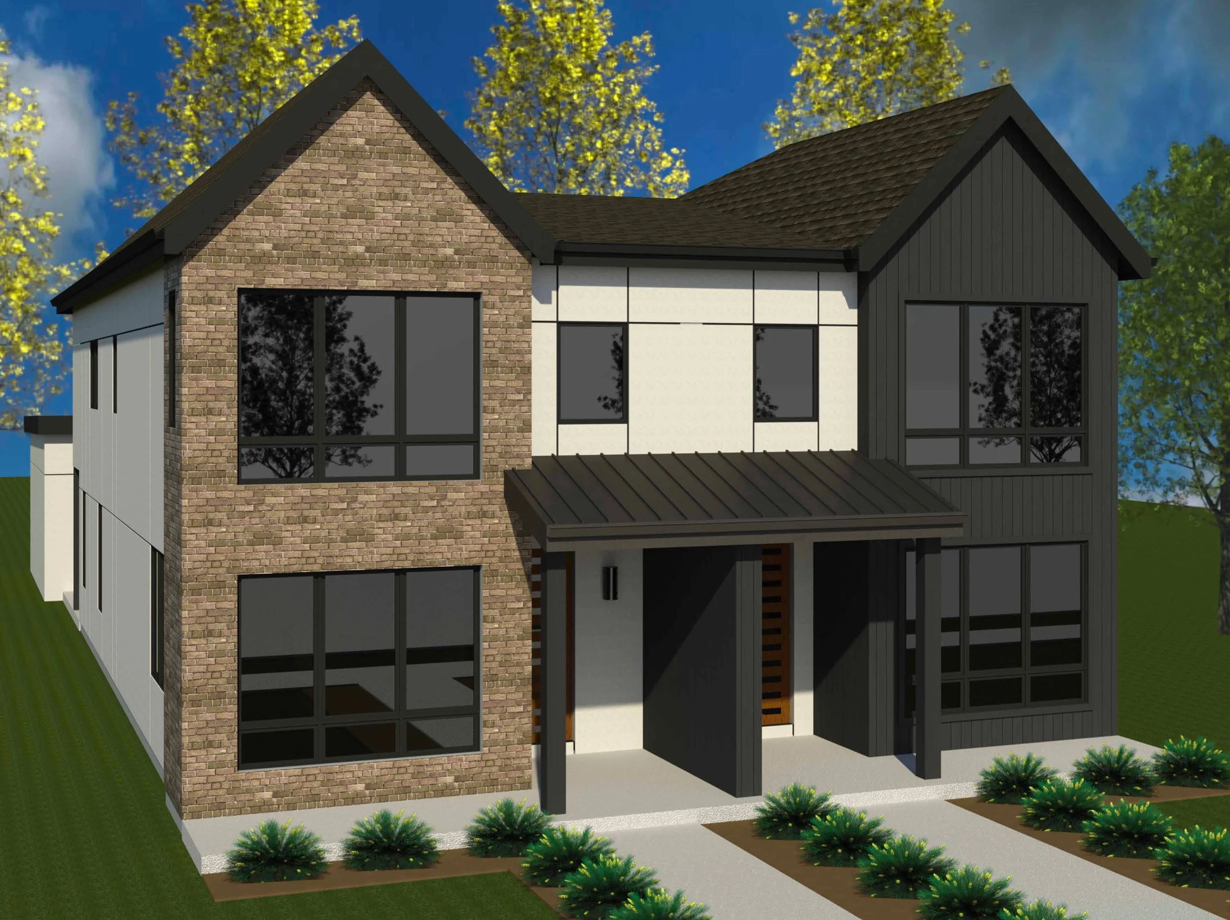 Denver Custom Home Builder - 2774 & 2776 Delaware St