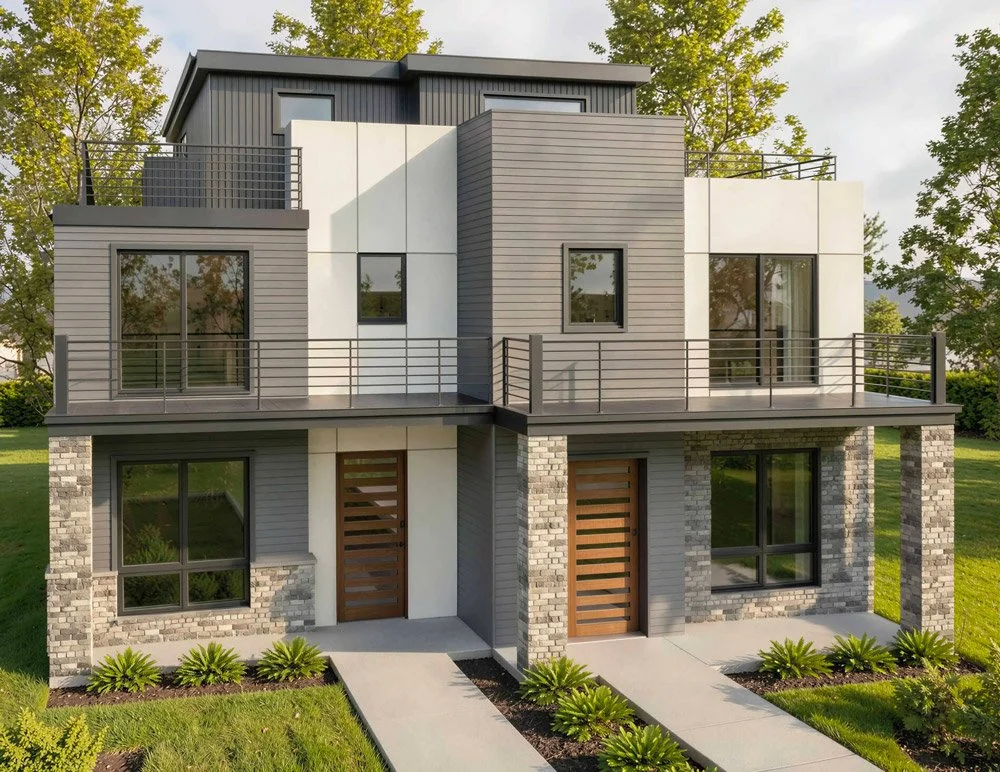 New Custom Duplex | 2341 & 2342 S Acoma St