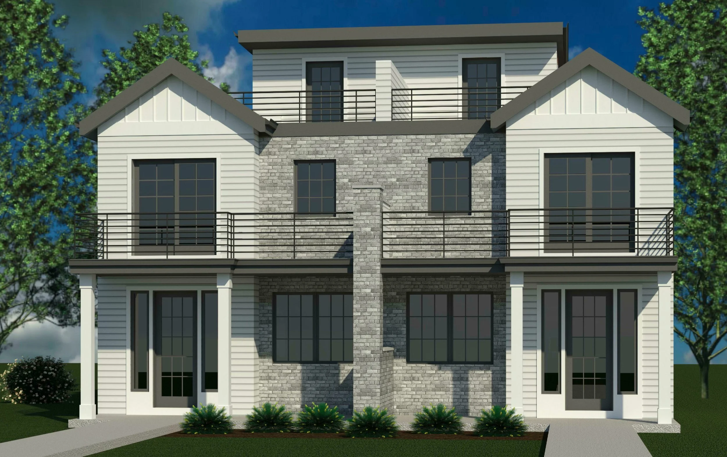 New Luxury Duplex | Denver Custom Home Builders | Sloan's Lake