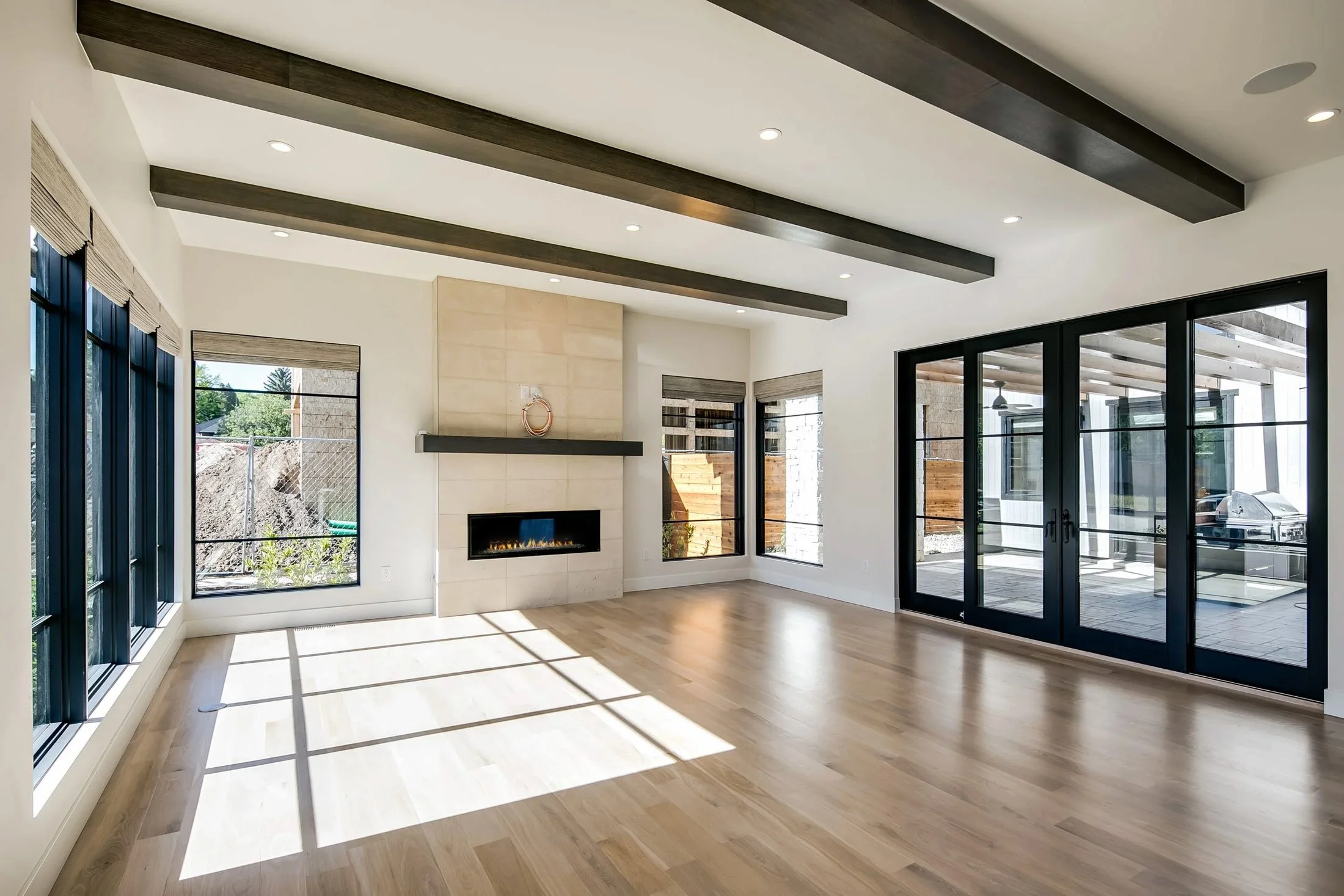 Modern custom home in Denver by MAG Builders designed for the Colorado lifestyle with indoor-outdoor living and timeless architecture