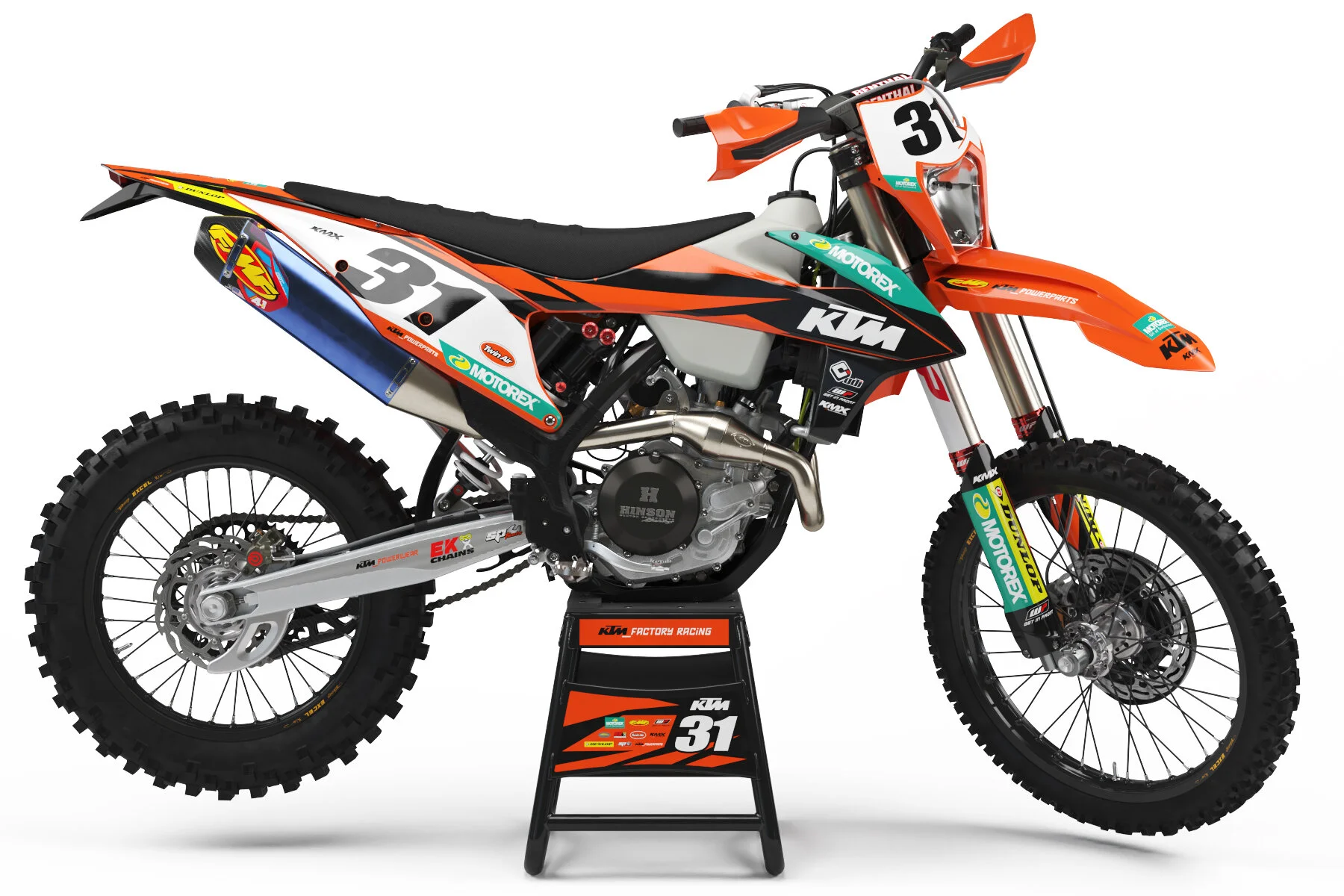 KTM AUS ENDURO 19' KTM Graphics Kit 