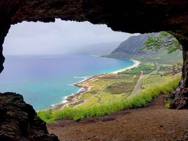 Makua Cave Hike