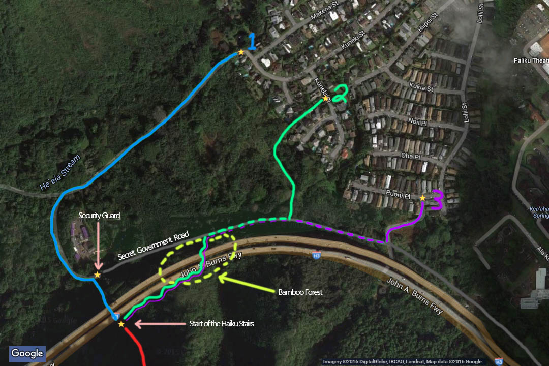 Moanalua Valley Trail: Legal Way To Stairway to Heaven Hike