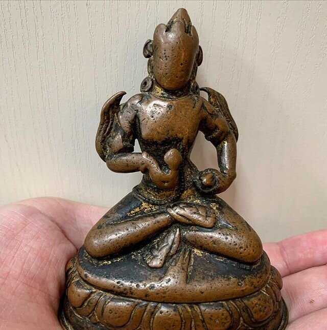 It is not the appearance, but one&rsquo;s humility and power of love that defines his/her beauty.
.
.
.
Bodhisattva, circa 10th-11th century, Tibet/Nepal/Himalayan region, bronze.
.
.
.
#ajayagallery #artgallery #bodhisattva #buddha #buddhistart #bud